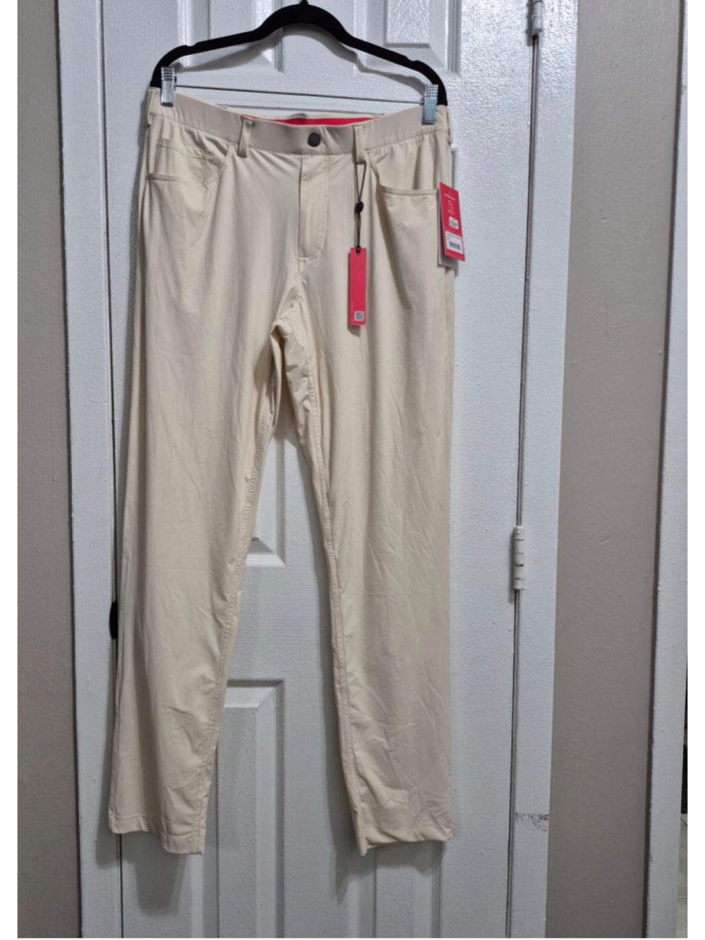 Men's Redvanly Kent Trouser Pants Size L Beige